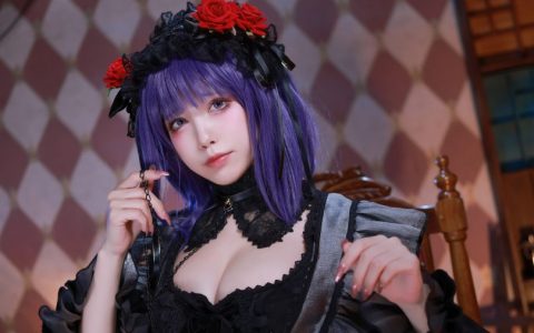 水淼 aqua 神还原！《更衣人偶坠入爱河》黑江雫 COS，细节拉满超惊艳